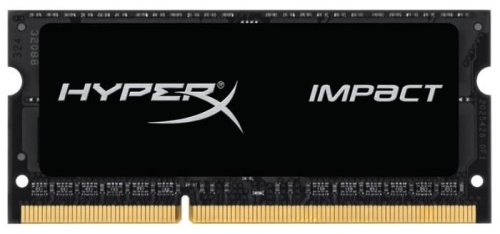 Модуль памяти SO-DIMM DDR3 Kingston 4GB HyperX Impact Black Series HX316LS9IB/4