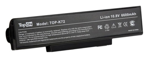 Аккумулятор для ноутбука TopON TOP-K72H Аккумулятор для ноутбука TopON TOP-K72H