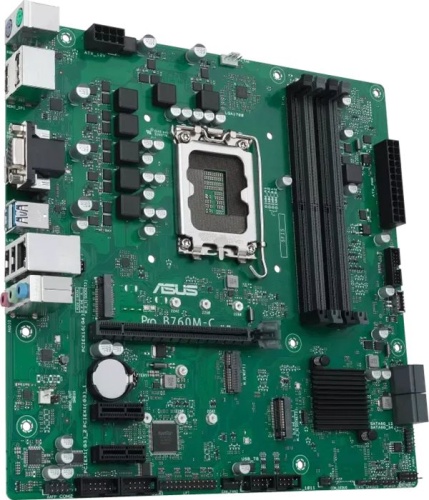 Мат. плата Socket1700 ASUS PRO B760M-C-CSM фото 3