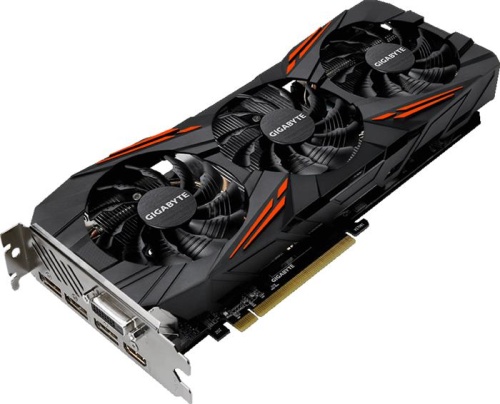 Видеокарта PCI-E GIGABYTE 8192Mb WindForce 3X GV-N1070G1 GAMING-8GD V2