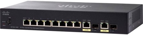 Коммутатор Cisco SB SF352-08MP SF352-08MP-K9-EU