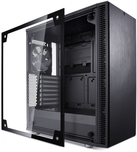 Корпус Miditower Fractal Design Define C TG Black, Window фото 14