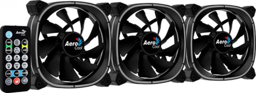 Вентилятор для корпуса Aerocool Astro 12 Pro (комплект из 3-х кулеров) фото 2