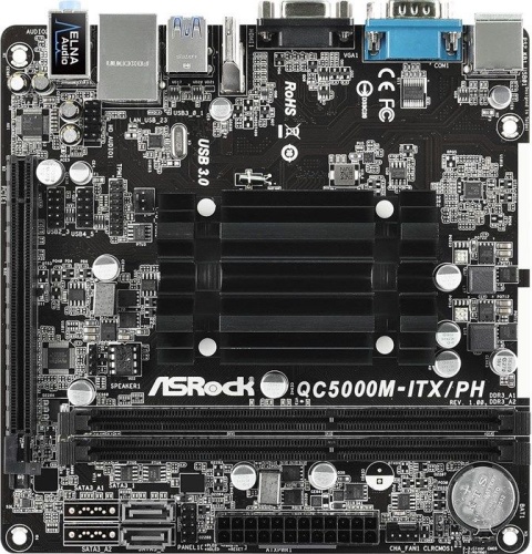 Мат. плата с CPU ASRock QC5000M-ITX/PH