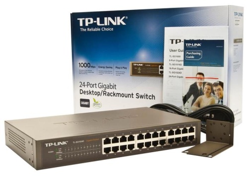 Коммутатор TP-Link TL-SG1024D фото 2