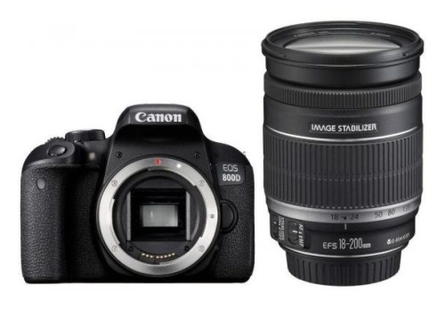 Цифровой фотоаппарат Canon EOS 800D черный 1895C031 фото 8