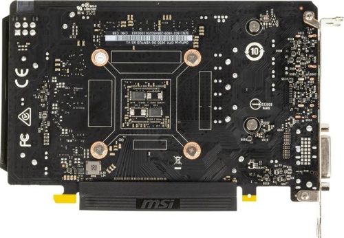 Видеокарта PCI-E MSI 4096Mb GTX 1650 D6 VENTUS XS V1 фото 3