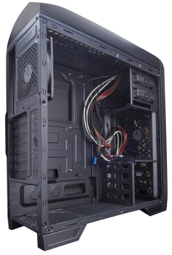 Корпус Miditower EXEGATE EVO-8202 Black-Red light EX270569RUS фото 5