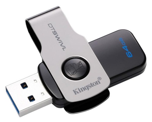 Накопитель USB flash Kingston 64Gb DataTraveler microDuo DTSWIVL/64GB