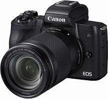 Цифровой фотоаппарат Canon EOS M50 черный 2680C042