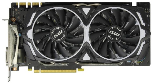 Видеокарта PCI-E MSI 8192 Мб GTX 1070 ARMOR 8G