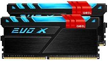Модуль памяти DDR4 Geil 16Gb (2x8Gb KIT) EVO X Black (GEXB416GB2666C16ADC)