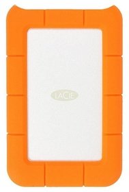 Внешний жесткий диск 2.5 LaCie 2Tb LAC9000298 Rugged Mini оранжевый