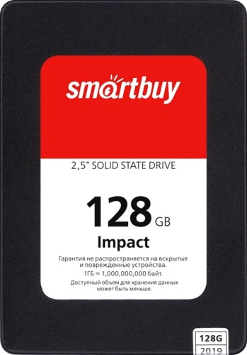 Накопитель SSD SATA 2.5 Smart Buy 128GB Impact SBSSD-128GT-PH12-25S3
