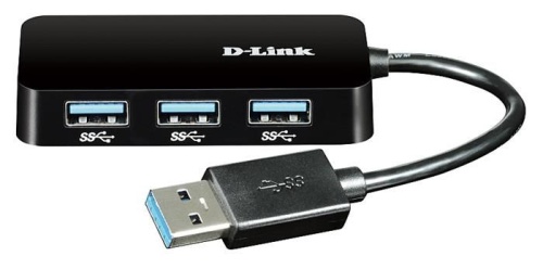 Разветвитель USB3.0 D-Link DUB-1341/A1A фото 2