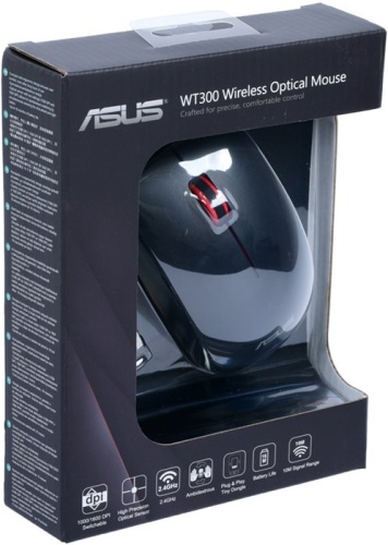 Беспроводная мышь ASUS WT300 RF черный 90XB0450-BMU000 фото 8