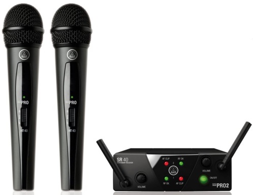 Радиосистема AKG WMS40 MINI2 VOCAL SET BD US25B/D фото 2