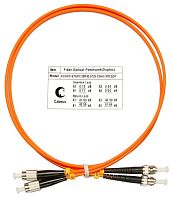 Патчкорд оптоволоконный Cabeus FOP-62-FC-ST-1m