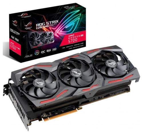 Видеокарта PCI-E ASUS 8192Mb ROG-STRIX-RX5700XT-O8G-GAMING фото 9