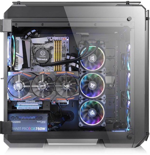 Корпус Fulltower Thermaltake View 71 TG RGB черный CA-1I7-00F1WN-01 фото 8