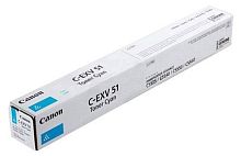 Тонер-картридж оригинальный Canon C-EXV 51L CYAN 0485C002