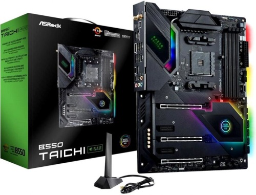 Мат. плата SocketAM4 ASRock B550 TAICHI RAZER EDITION фото 6