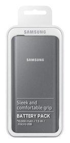 Мобильный аккумулятор Samsung EB-P3000 серебристый EB-P3000CSRGRU