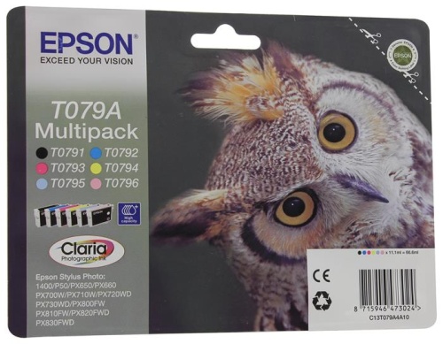 Набор струйных картриджей ориг. Epson T079A4 C13T079A4A10