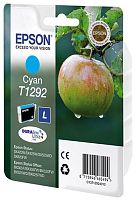 Оригинальный струйный картридж Epson T1292 C13T12924012 голубой