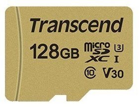  micro SDXC Transcend 128Gb 500S TS128GUSD500S
