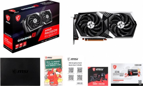 Видеокарта PCI-E MSI RX 6650 XT GAMING X 8G фото 6 Видеокарта PCI-E MSI RX 6650 XT GAMING X 8G фото 6