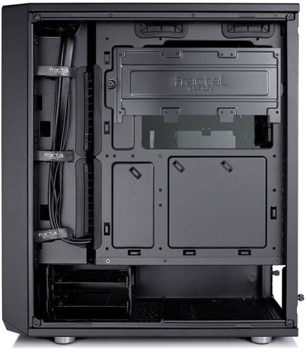 Корпус Miditower Fractal Design Meshify C Dark TG Black, Window фото 2