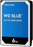 Жесткий диск SATA HDD Western Digital 6ТБ Blue WD60EZAZ