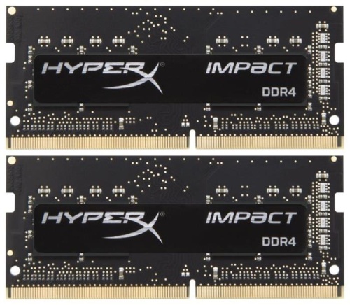 Модуль памяти SO-DIMM DDR4 Kingston 16Gb (2x8Gb KIT) HyperX (HX426S15IB2K2/16)