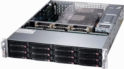 Серв. корпус Supermicro 2U 1280W EATX 826BE26-R1K28LPB CSE-826BE26-R1K28LPB