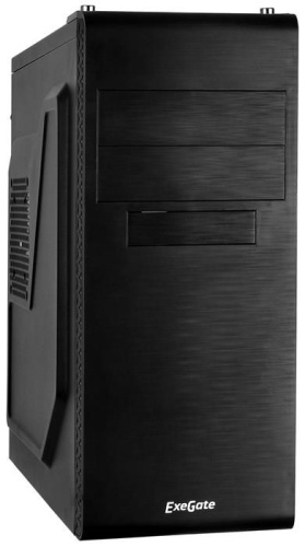 Корпус Miditower EXEGATE UN-603 Black EX269433RUS