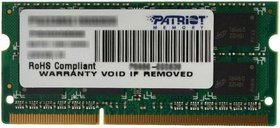   SO-DIMM DDR3 Patriot Memory 4Gb Patriot PSD34G16002S