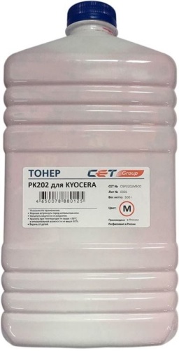 Тонер совместимый CET PK202 OSP0202M-500 пурпурный