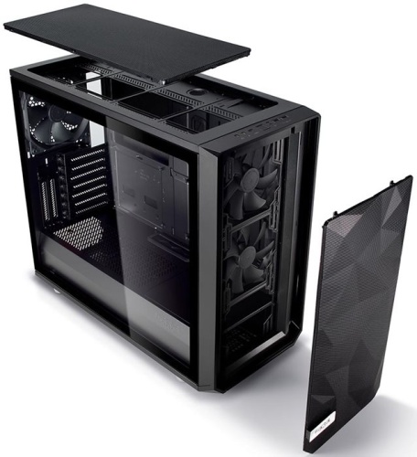 Корпус Miditower Fractal Design Meshify S2 TG Black фото 10