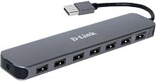 Разветвитель USB2.0 D-Link DUB-H7/E1A черный