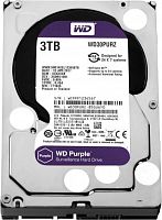 Жесткий диск SATA HDD Western Digital 3Tb WD30PURZ Video Purple