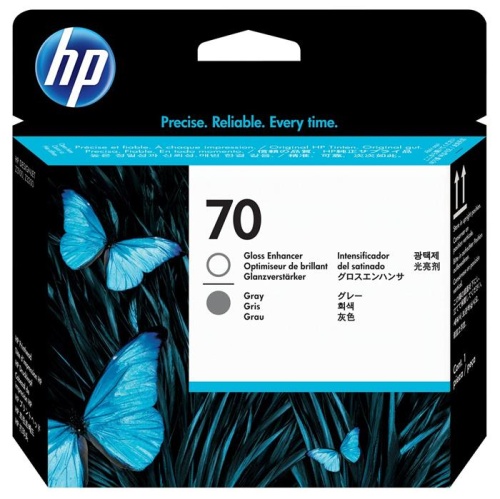 Печатающая головка Hewlett Packard 70 Gloss Enhancer and Gray printhead C9410A