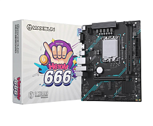 MAXSUN MS-H610M 666 WIFI6, LGA1700, H610, 2*DDR4, 3*SATA3, M.2, USB 3.2, USB 2.0, 1*PCIEx16, 1*PCIEx1, VGA+HDMI, mATX