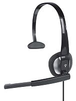 Гарнитура Plantronics A310 черный 2.9м накладные оголовье 37852-11