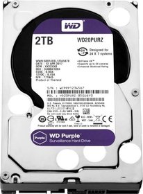   SATA HDD Western Digital 2Tb WD20PURZ Video Purple