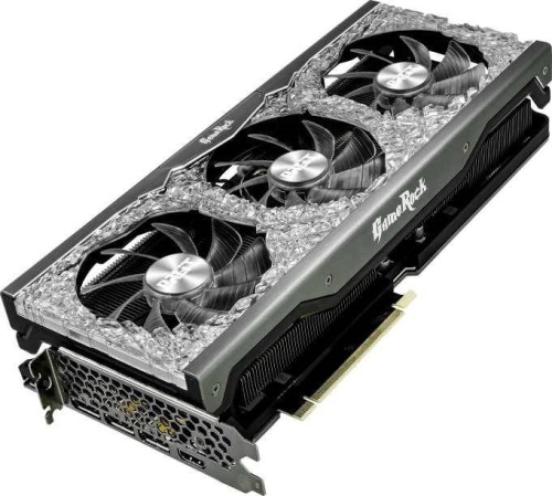 Видеокарта PCI-E Palit PA-RTX3070 GAMEROCK OC 8G V1 LHR NE63070H19P2-1040G фото 4