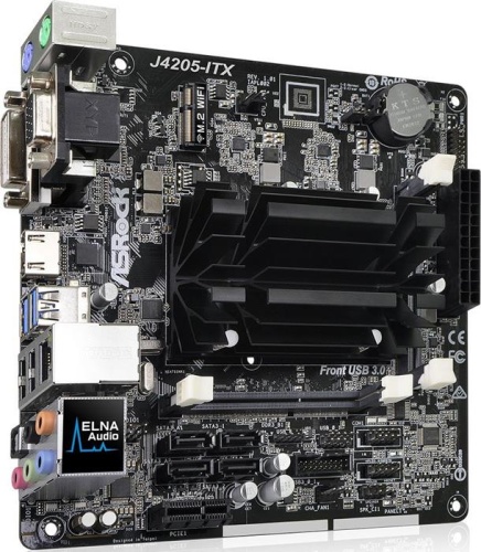 Мат. плата с CPU ASRock J4205-ITX фото 3