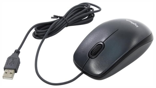 Мышь Logitech Mouse M100 Grey USB 910-005003 Мышь Logitech Mouse M100 Grey USB 910-005003