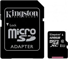 Карта памяти micro SDXC Kingston 128Gb Canvas Select SDCS/128GB