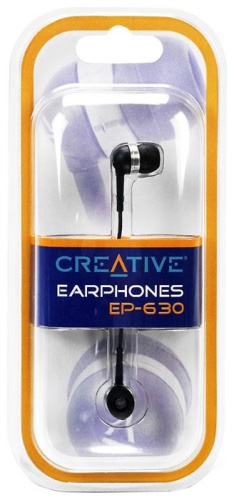 Наушники Creative EP-630 CLE-R3 BK 51MZ0085AA020 фото 3